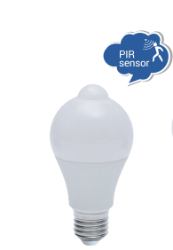 9W A60 PIR LED Smart Bulb