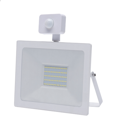 10W LED Flood Light with sensor white